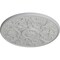 Ekena Millwork Versailles Ceiling Medallion (Fits Canopies up to 3 1/4"), Hand-Painted Frost, 33"OD x 1 3/4"P CM33VEFRF - alternate 4